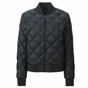 Uniqlo Dark Gray Quilted Puffer Jacket